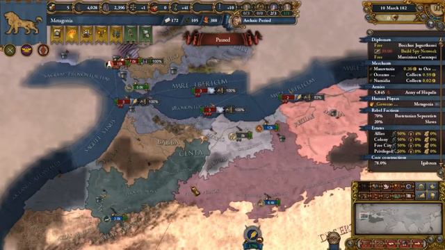 БУДУЩАЯ СТОЛИЦА - НАША! - Метагония #7 Imperium Universalis mod [Europa Universalis IV] смотреть онлайн