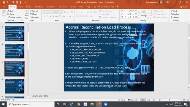 AP PO Accrual Reconciliation Process смотреть онлайн
