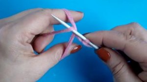 Вязание спицами Набор воздушными петлями Урок 20 Knitting casting on