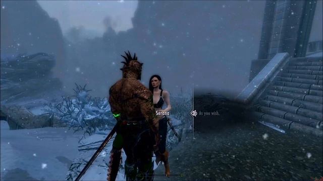 Serana is burning from the inside 💗 | Skyrim [Amorous Adventures] смотреть онлайн