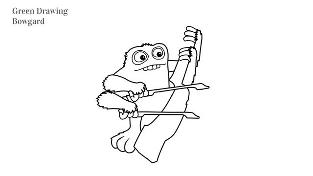 How to draw Bowgard from My Singing Monsters step by step смотреть онлайн
