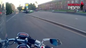 Первосезонник. Первый дальняк, закончился бензин, мотоцикл Honda VFR 1200 на автомате