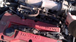звук двигателя mazda familia
