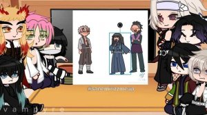 Genderbend Hashira react to my gallery | W.I.P | Gacha Club | GCRV