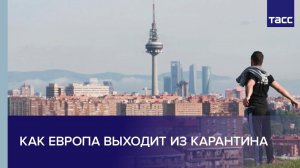 Как Европа выходит из карантина