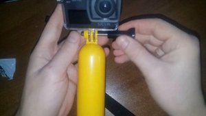 Водонепроницаемый монопод для экшн камеры (Поплавок)
