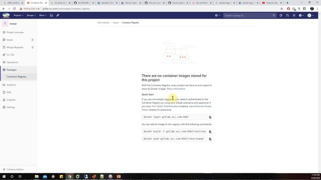 [Gitlab-administration-P4] Config gitlab as docker registry, gitlab multi factor authen смотреть онлайн
