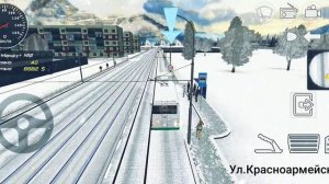 Симулятор троллейбуса 2018.Троллейбус ЛиАЗ-5280 следует по 2-му маршруту