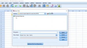 How to Quickly Import Data from Excel into SPSS
