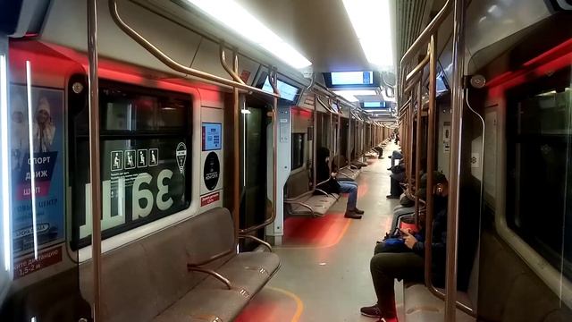 БКЛ метро. "Дейна" (Москва 2020) Савёловская - Каховская - Савёловская - ДЦ - Савёловская.