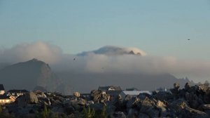 Norway. Andenes. Where is created clouds? Норвегия. Анденес. Где образуются облака?