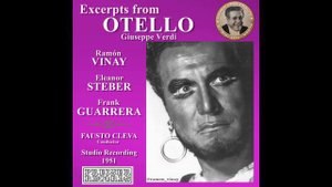 Ramón Vinay - Dio! mi potevi scagliar (Otello) Studio, 1951