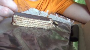Вафельный торт ПРИЧУДА КЛАССИЧЕСКАЯ Большевик Waffle Torte Bolshevik — Unpack&Review World Food