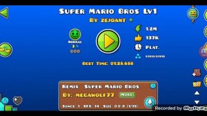 Марио В Geometry DASH