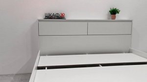 Герда Одри 2 160х200 Кровать с проложками ЛДСП.ШКАФ39