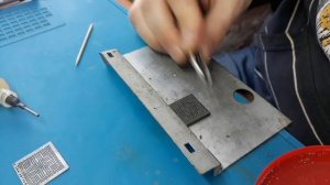 Ребол, нюансы BGA монтажа.