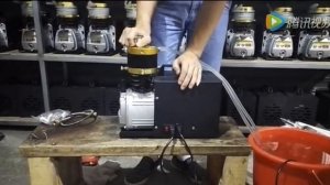 ВОЗДУШНЫЙ КОМПРЕССОР 220в MINI _ Wolf / Распаковка