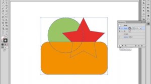 Видео уроки Adobe Illustrator. Урок #4: Общая обводка для наложенных друг на друга объектов.