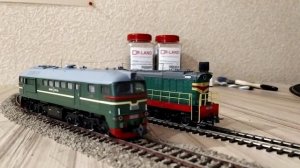 Модель тепловоза M62-1616 в масштабе 1:87 от ROCO