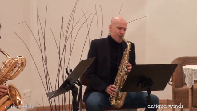 Finefones Saxophone Quartet x Antigua Winds - Scarborough Fair смотреть онлайн