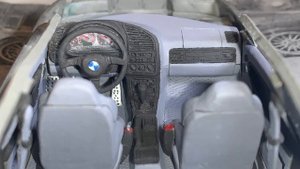 Как я лепил BMW M3 E36 COUPE TRACK из ПЛАСТИЛИНА?
