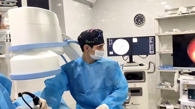 Перкутанная (чрескожная нефролитотрипсия) дробления камней из почек. смотреть онлайн