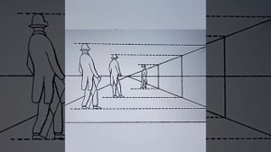 Урок 20 Линейная перспектива.Одна точка схода.Основы для начинающих. Художник Голубев Александр