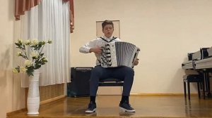 Ю.Пешков "Приветственный вальс" Макар Боголепов (баян) г.Пермь