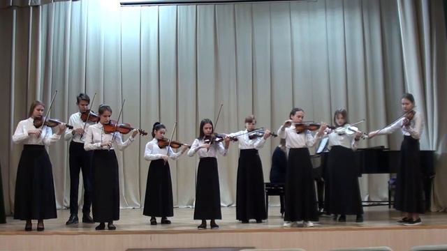 Ансамбль скрипачей "Cаntabile" смотреть онлайн