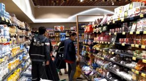 Супермаркет Зеленое Яблоко в Каспийске. Изобилие + восточный колорит | туризм в Дагестане