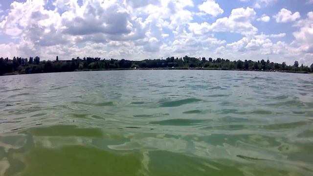 Голубое озеро. Село Горенка киевской обл. Самое чистое озеро. смотреть онлайн