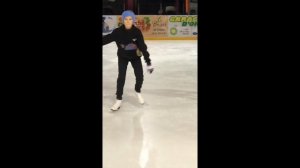 Моя первая тренировка по фигурному катанию! Как всё прошло?