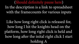 Deepest Sword any% Length 5 Ledge Guide
