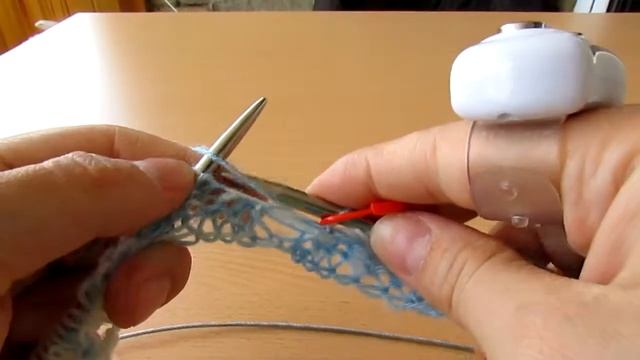 палантин спицами