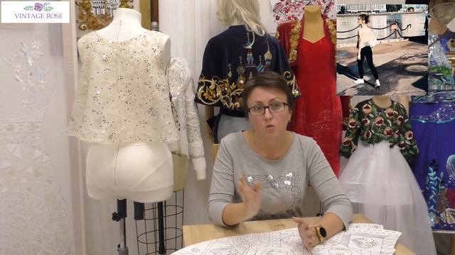 Мастер класс по накидке. Люневильский крючок и кутюрная вышивка. 12+ смотреть онлайн