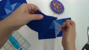 Лоскутная вертушка 3D! Выглядит красиво, шить легко! Пэчворк для начинающих. Блок мельницаю
