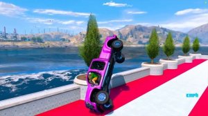 ПРОЕХАЛ ОГРОМНУЮ ЯМУ С ВОДОЙ на САМОЙ ДЛИННОЙ ЛАМБОРГИНИ ЛИМУЗИН в ГТА 5 МОДЫ - ЭКСПЕРИМЕНТЫ в GTA