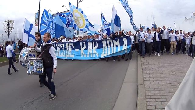 Фанаты Зенита, На выезде как дома , Уфа-Зенит
