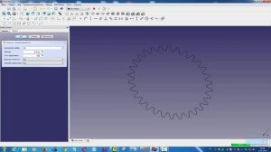 FreeCad lesson 01 простая шестерня