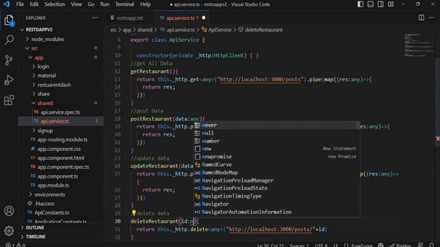 Angular 16 Project Application from scratch | Services in Angular | GET | POST | PUT | DELETE