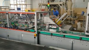 Оборудование для фасовки круп в варочные пакеты — картонажная машина БАЗИС-50