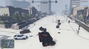 Stealing Christmas With The Khanjali Tank | GTA 5 ONLINE