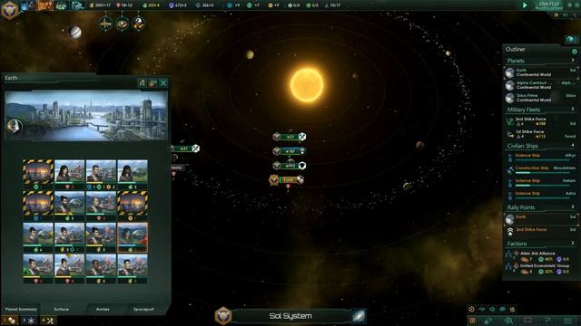 Stellaris Human Empire of Psionics - Part 07 - First happy faction смотреть онлайн
