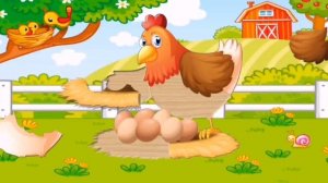 пазлы детские. Хомяк, курица, мышь. Домашние животные.