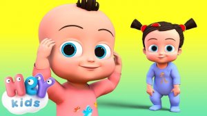 Cabeza Hombros Rodillas y Pies | Canciones Infantiles y Videos Para Niños - HeyKids