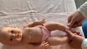 Детский массаж. Отработка на кукле.
