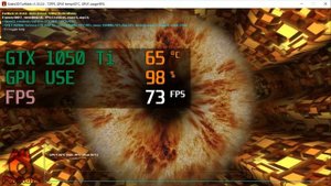 MSI GTX 1050 Ti 4GB Temperature & FPS Test