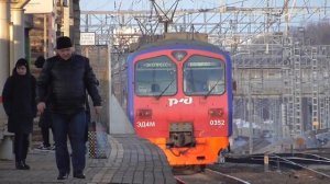 "С праздником Великой Пасхи!" ЭД4М-0352 "Рекс". Сообщением: Москва - Болшево. И ЭД4МК-0026.
