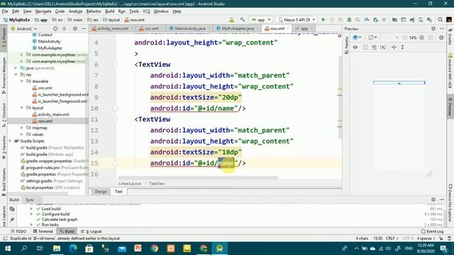 Sqlite#01 View Implementation (Recycler View) | Android Application Development смотреть онлайн