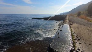 Алушта - Партенит пешком от рассвета до заката 4K/50